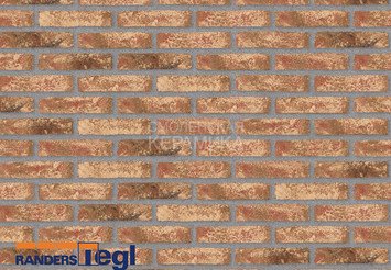 Кирпич печной ручной формовки Randers Tegl RT 452 bunt gotik handformziegel
