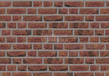 Кирпич ручной формовки Wesretwaelder Klinker Nr. 1 Bronze-bunt geflammt WF