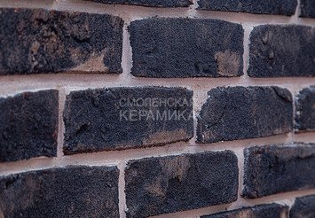 Кирпич ручной формовки КЕРМА FABER JAR Петровский Штандарт чёрный WDF
