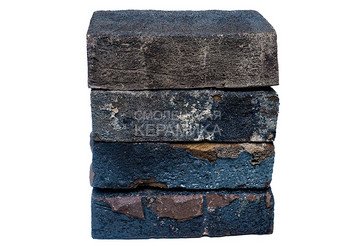 Кирпич ручной формовки Ост Клинкер реставрационный OBERON BLACK VGV, 210х100х65