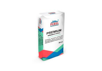 Клеевая смесь Perel Premium 0314, 25 кг для наружных и внутренних работ