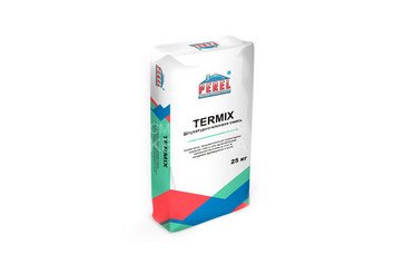 Клеевая смесь Perel Termix 0319, 25 кг для (усиленная) наружных и внутренних работ