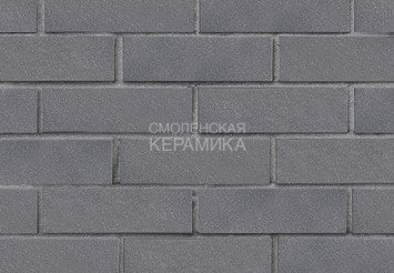 Клинкер фасадный ЛСР «Эльфюс» серебристый гладкий