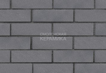 Клинкер фасадный ЛСР «Эльфюс» серебристый гладкий
