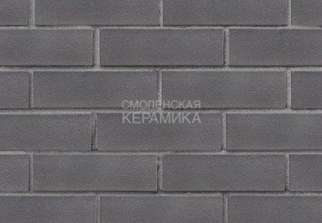 Клинкер фасадный ЛСР «Гётеборг» графитовый гладкий