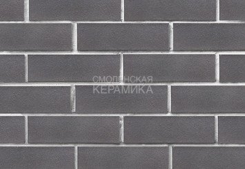 Клинкер фасадный ЛСР «Гётеборг» графитовый гладкий