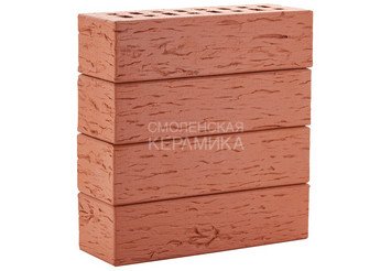 Клинкер фасадный ЛСР «Лондон» красный береста