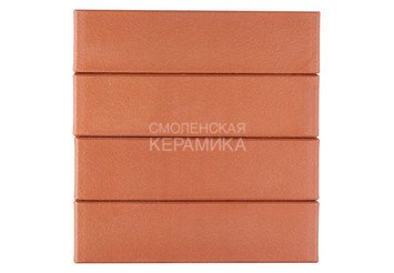 Клинкер фасадный ЛСР «Лондон» красный гладкий