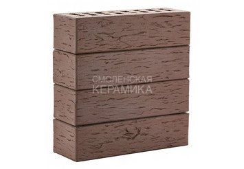 Клинкер фасадный ЛСР «Мюнхен» коричневый береста