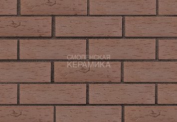 Клинкер фасадный ЛСР «Мюнхен» коричневый береста