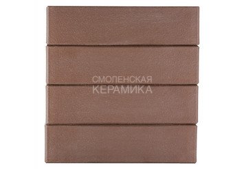 Клинкер фасадный ЛСР «Мюнхен» коричневый гладкий