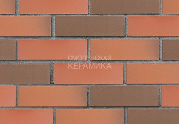 Клинкер фасадный ЛСР «Ноттингем» красный флэш гладкий