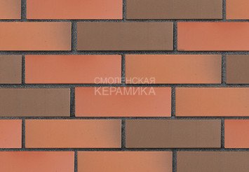 Клинкер фасадный ЛСР «Ноттингем» красный флэш гладкий