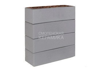 Клинкер фасадный ЛСР «Осло» серый гладкий