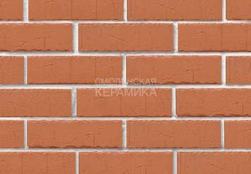 Клинкер фасадный ЛСР Возрождение «Амстердам» темно-красный винтаж