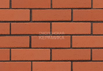 Клинкер фасадный ЛСР Возрождение «Кембридж» красный винтаж