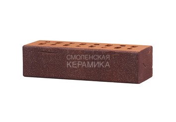 Клинкер фасадный ЛСР Возрождение «Порту» темно-красный с бордовым песком винтаж