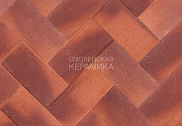 Клинкер тротуарный ЛСР ангобированный «МАНЧЕСТЕР» Бордо Классик