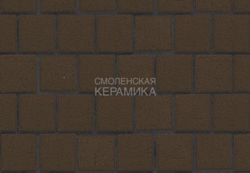 Клинкер тротуарный ЛСР «МЮНХЕН» квадро (под распил) коричневый