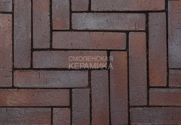 Клинкерная брусчатка WesterWälder Klinker PK810 Violettblau geflammt