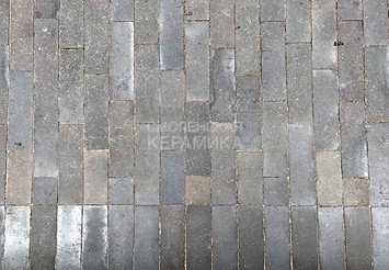 Клинкерная брусчатка WesterWälder Klinker PK815 Schwarz-bunt Edelglanz