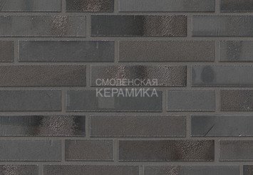 Клинкерная плитка фасадная Stroher BRICKWERK 650 EISENSCHWARZ