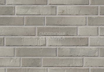 Клинкерная плитка фасадная Stroher KONTUR EG 472 GRAU ENGOBIERT 12 мм