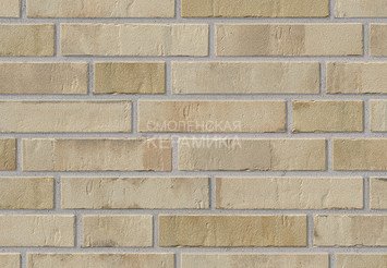 Клинкерная плитка фасадная Stroher KONTUR СG 480 BEIGEBRAND 12 мм