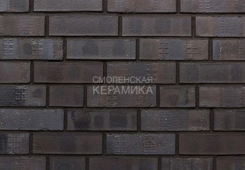 Клинкерная плитка под кирпич Westerwaelder KLINKER BRICK WK05KS Eisenschmelz- Schwarzbraun Kohle Spe