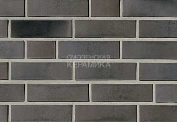 Клинкерная плитка угловая Röben BRISBANE 22 Антрацитовый с оттенком гладкая NF14