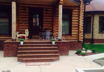 Клинкерная ступень угловая WESTERWAELDER серия "ATRIUM" WK31130 Scotch