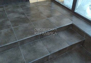 Клинкерная ступень угловая WESTERWAELDER серия "ATRIUM" WK31180 Mocca