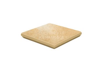 Клинкерная ступень угловая WESTERWAELDER серия "MONTMARTRE" WKS31210 Naturabeige