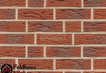 Клинкерный кирпич Feldhaus Klinker K345NF carmesi aczent mana