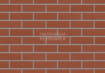 Клинкерный кирпич Feldhaus Klinker K400DF carmesi liso