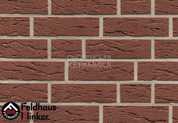 Клинкерный кирпич Feldhaus Klinker K535NF Terra mana