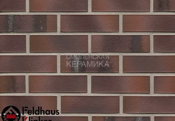 Клинкерный кирпич Feldhaus Klinker K561NF carbona ardor maritimo
