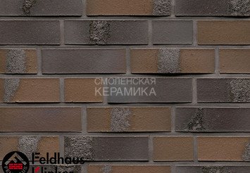 Клинкерный кирпич Feldhaus Klinker K564NF carbona geo maritim