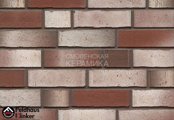 Клинкерный кирпич Feldhaus Klinker K658WDF Sintra ardor belino