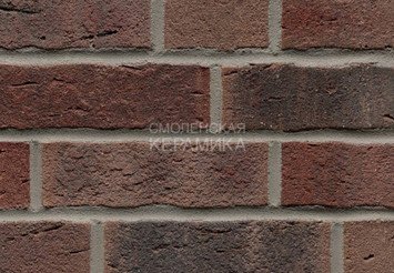 Клинкерный кирпич Feldhaus Klinker K663WDF sintra cerasi nelino