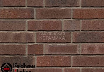Клинкерный кирпич Feldhaus Klinker K748NF vascu geo merleso