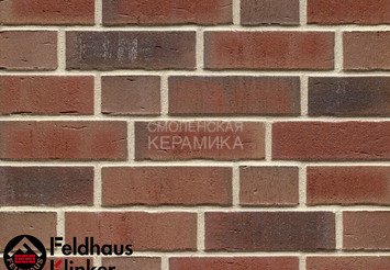 Клинкерный кирпич Feldhaus Klinker K752NF vascu ardor carbo