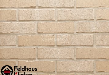 Клинкерный кирпич Feldhaus Klinker K762NF vascu sabioso blanca