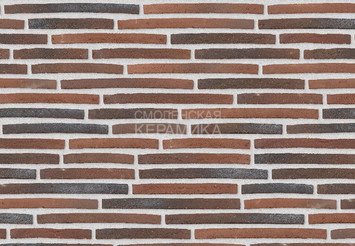 Клинкерный кирпич ригель (узкий) формата Randers Tegl Ultima RT 158, ECO-Riegel 468X50X38 мм