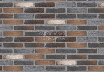 Клинкерный состаренный кирпич Randers Tegl Prima RT 438, DNF 228X108X54 мм