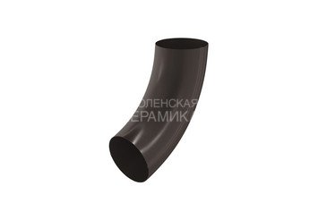 Колено 90, AQUASYSTEM (Polyester), темно-коричневый