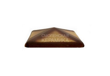 Колпак для забора ZG Clinker клинкерный С30 желтый тушевой