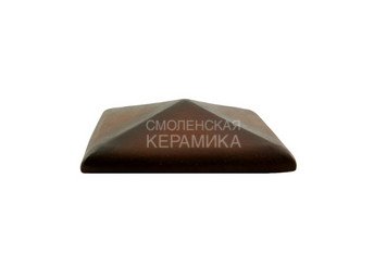 Колпак для забора ZG Clinker клинкерный С30 ольха