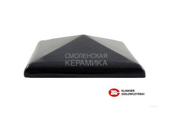 Колпак для забора ZG Clinker клинкерный С30 темно-коричневый