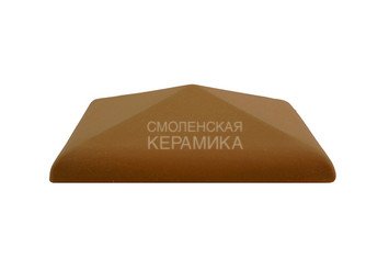 Колпак для забора ZG Clinker клинкерный С57 дуб